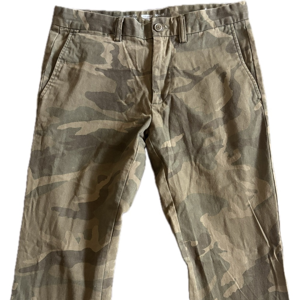 Old Navy Men's Tan Camo Pants
